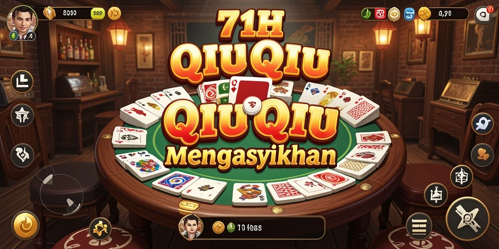 Tampilan menarik gameplay QiuQiu di 71H