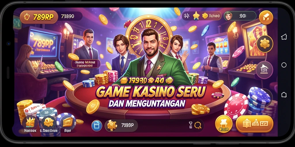 Screenshot gameplay 789RP yang penuh aksi dan keseruan kasino.