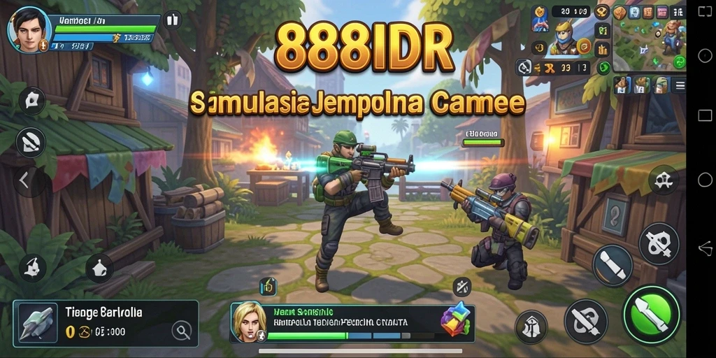 Tangkapan layar utama dari gameplay seru di 888IDR.