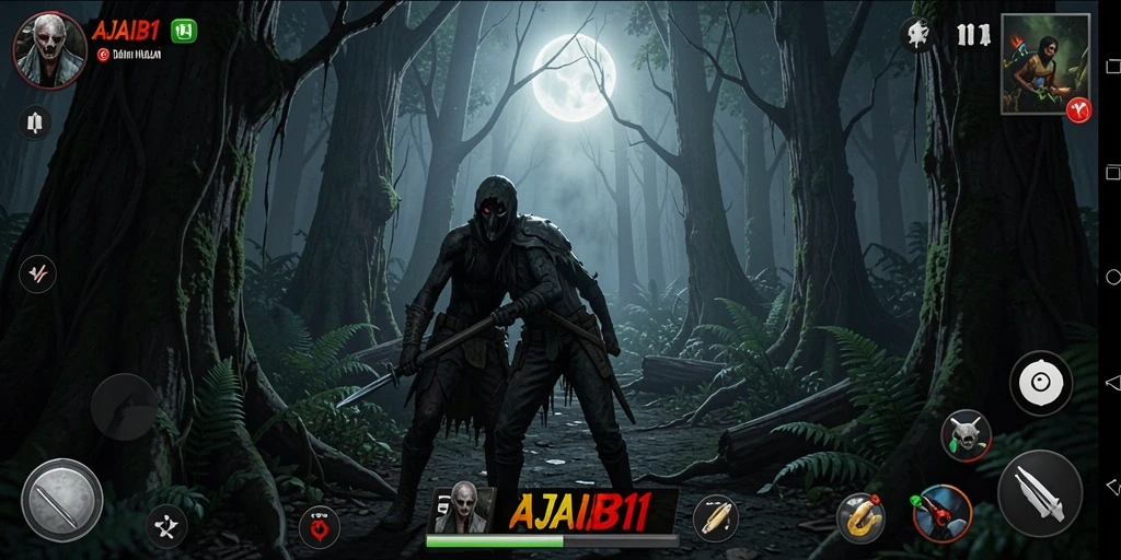 Gameplay mendebarkan dengan suasana Horror yang intens.