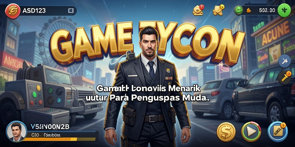 Screenshot gameplay <strong>ASD123</strong> yang menunjukkan pengalaman tycoon yang menarik.