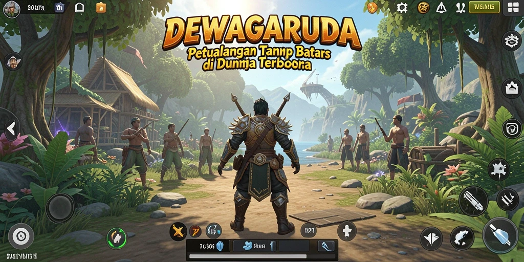 Tangkapan layar menampilkan momen epik dalam gameplay DEWAGARUDA yang mengasyikkan.
