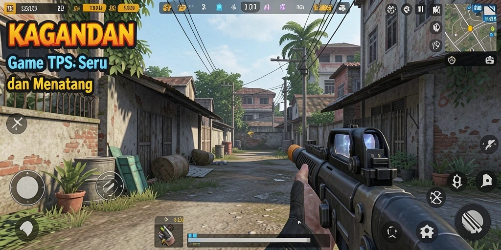 Screenshot KAGANDAN menampilkan aksi seru dalam gameplay TPS.