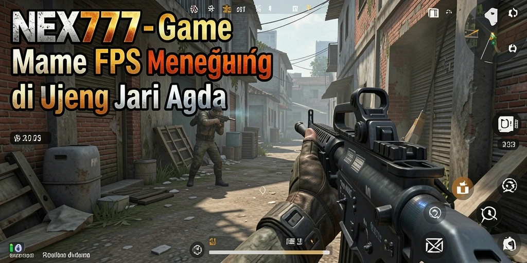 Tampilan gameplay NEX777 dengan aksi tembak-menembak yang seru.