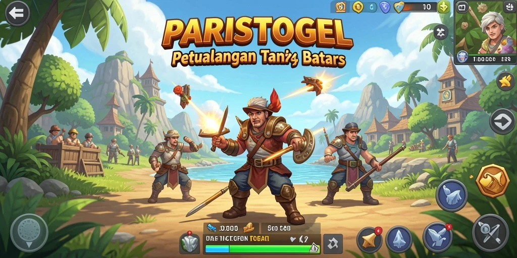 Tampilan gameplay Open World yang memukau dan penuh petualangan.