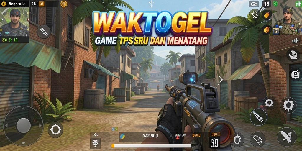 Gameplay seru dan mendebarkan di WAKTOGEL dengan aksi tembak-menembak.